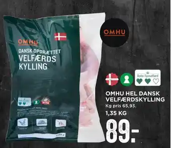 MENY Omhu hel dansk velfærdskylling tilbud