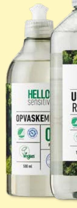 Netto Hello sensitive opvaskemiddel tilbud