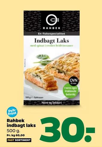 Netto Rahbek indbagt laks tilbud