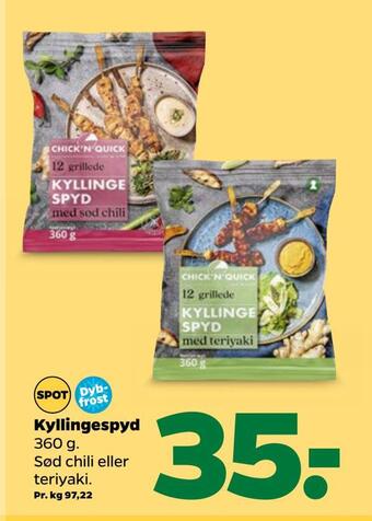 Netto Kyllingespyd tilbud