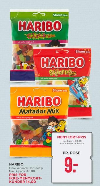 MENY Haribo tilbud