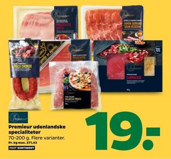 Netto Premieur udenlandske specialiteter tilbud