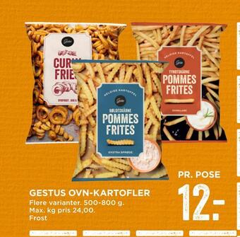 MENY Gestus ovn-kartofler tilbud