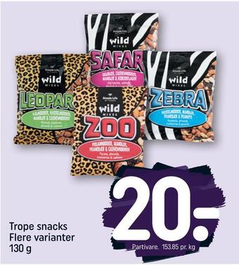 REMA 1000 Trope snacks tilbud