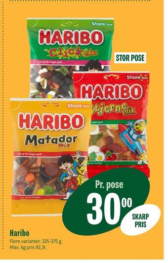 Min Købmand Haribo tilbud