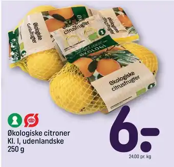Økologiske citroner