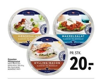 SPAR Graasten pålægssalat tilbud
