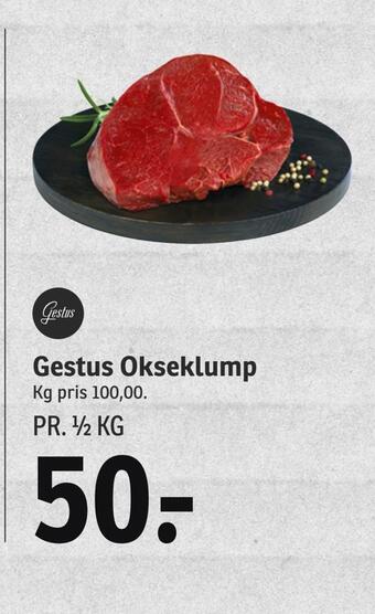SPAR Gestus okseklump tilbud