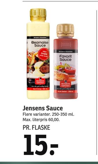 SPAR Jensens sauce tilbud