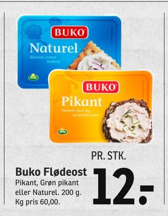 SPAR Buko flødeost tilbud