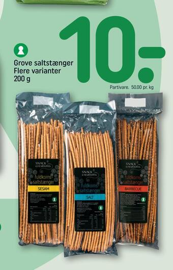 REMA 1000 Grove saltstænger tilbud