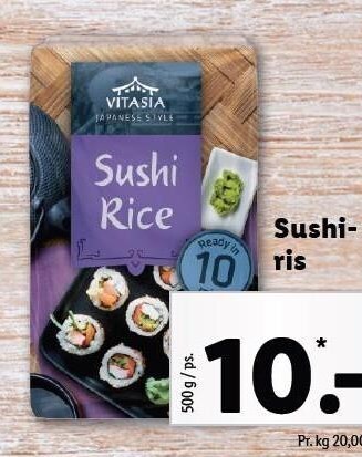 Lidl Sushiris tilbud