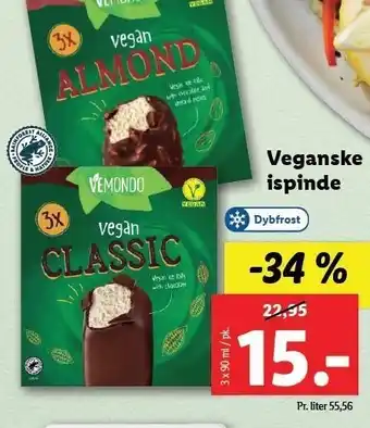 Lidl Vegansk ispinde tilbud