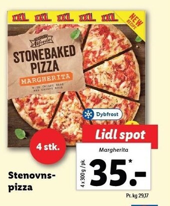 Lidl Stenovnspizza tilbud