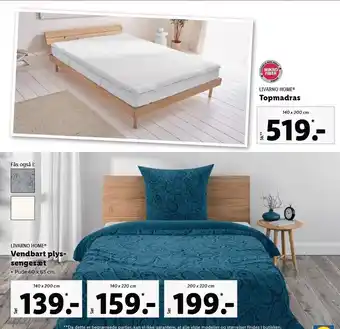 Lidl Vendbart plyssengetøj tilbud