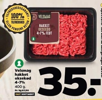 Netto Velsmag hakket oksekød tilbud