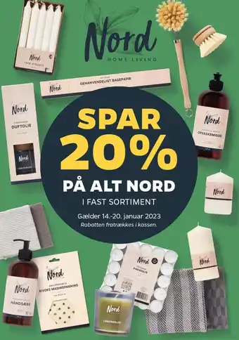 Netto Spar 20% på alt nord tilbud