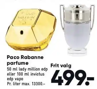 Bilka Paco rabanne duft tilbud