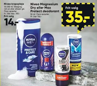 Bilka Kropspleje el. deodorant tilbud