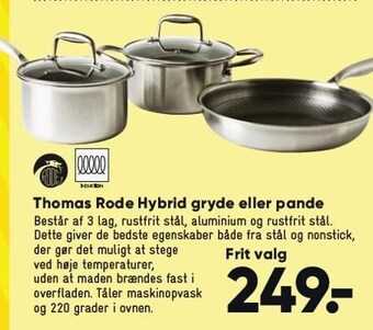 Thomas rode hybrid gryde el. pande