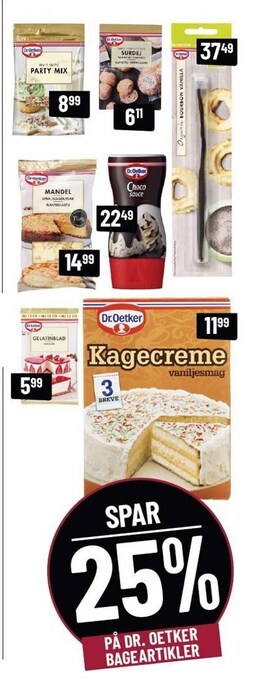 Løvbjerg Spar 25% på dr. oetker bageartikler tilbud