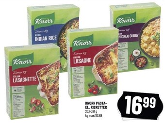 Løvbjerg Knorr pasta- el. risretter tilbud