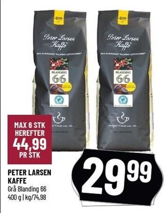Løvbjerg Peter larsen kaffe tilbud