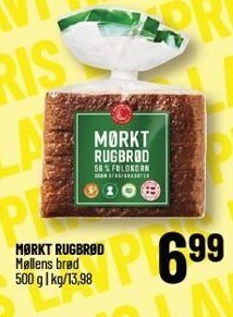 Løvbjerg Mørkt rugbrød tilbud