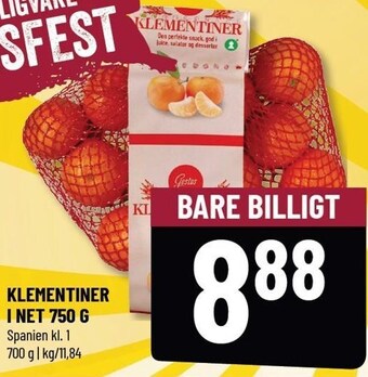 Løvbjerg Klementiner i net tilbud