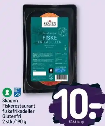 REMA 1000 Fiskerestaurant fiskefrikadeller tilbud