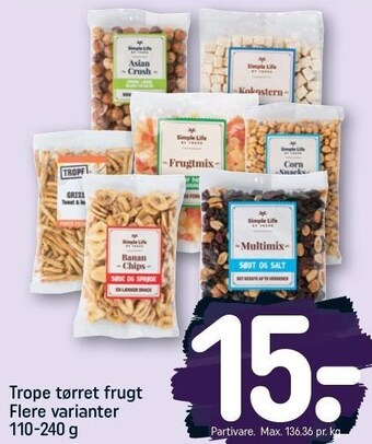 REMA 1000 Tørret frugt tilbud