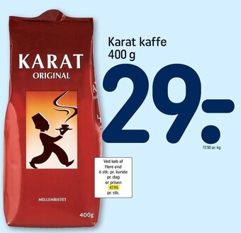 REMA 1000 Karat kaffe tilbud