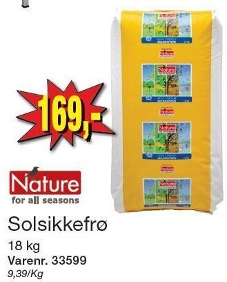 Harald Nyborg Solsikkefrø tilbud