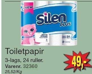 Harald Nyborg Toiletpapir tilbud