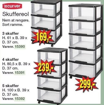Harald Nyborg Skuffereol tilbud