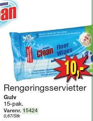 Rengøringsservietter
