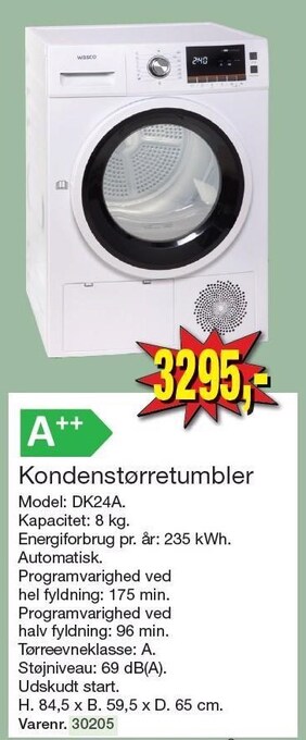 Harald Nyborg Kondenstørretumbler tilbud