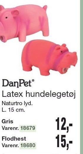 Harald Nyborg Latex hundelegetøj tilbud