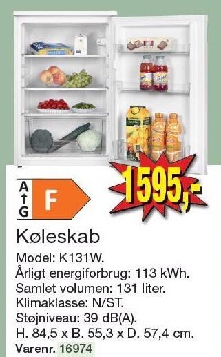 Køleskab