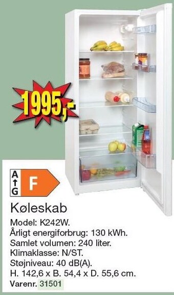Køleskab