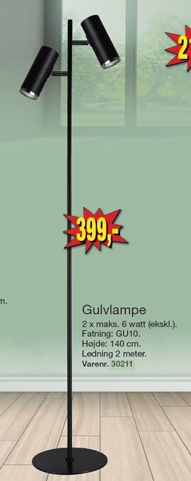 Harald Nyborg Gulvlampe tilbud