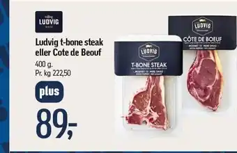 Føtex Ludvig t-bone steak eller cote de beour tilbud