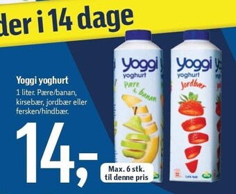 Føtex Yoggi yoghurt tilbud