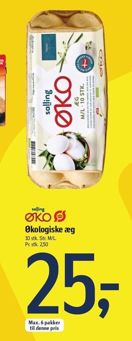 Føtex Økologiske æg tilbud