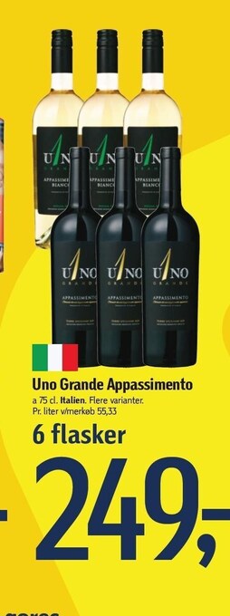Føtex Uno grande appassimento tilbud