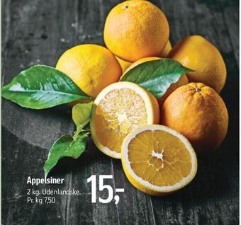 Føtex Appelsiner tilbud