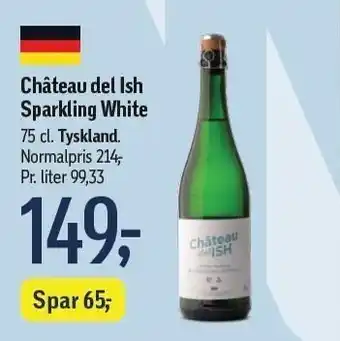 Føtex Chateau del ish sparkling white tilbud