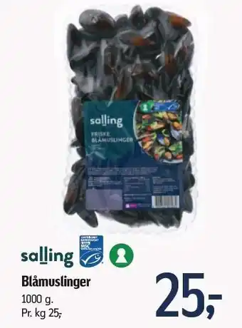 Blåmuslinger
