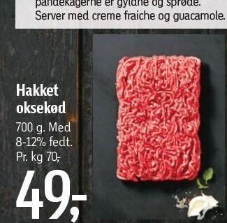 Føtex Hakket oksekød tilbud
