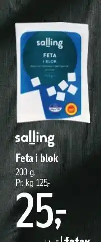 Feta i blok